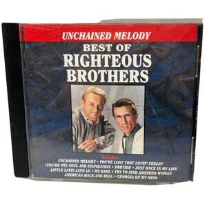 Best Of Righteous Brothers CD - Unchained Melody & More Hits - Curb Records 1990